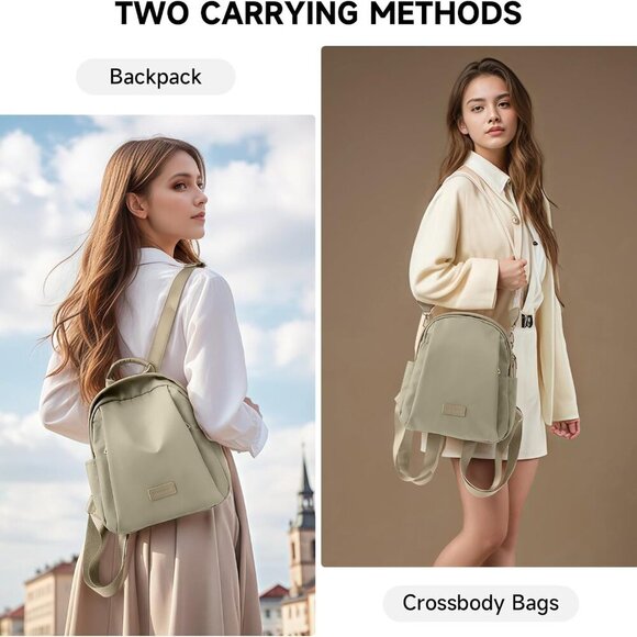 Mini Women's Waterproof Backpack Small Casual Anti-theft Travel Purse - Picture 6 of 6